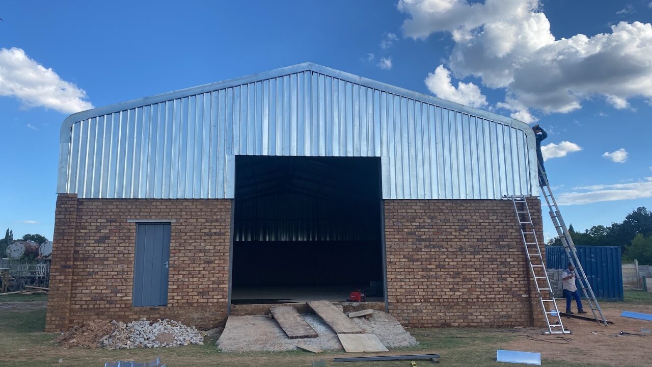 Services page steel construction image